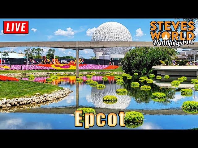  LIVE: An Evening At Epcot | Walt Disney World Live Stream 6-23-25