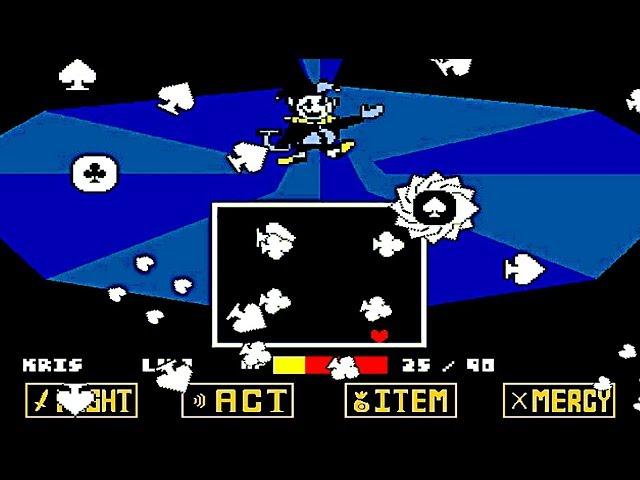 BATTLING DELTARUNE'S JEVIL IN UNDERTALE!!!