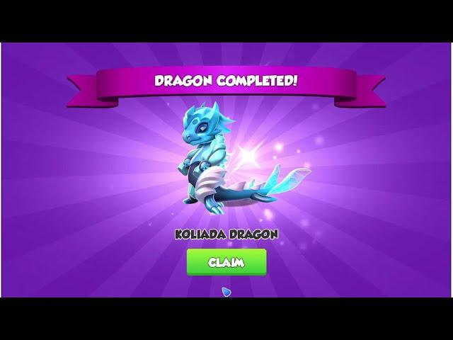 Got Koliada Dragon in Second Account-Dragon Mania legends | Winter divine fest event | DML