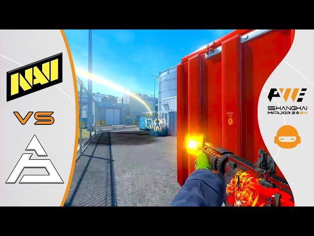 WINNER TO MAJOR! NAVI vs sAw - HIGHLIGHTS - PWE CS2 EU RMR A 2024