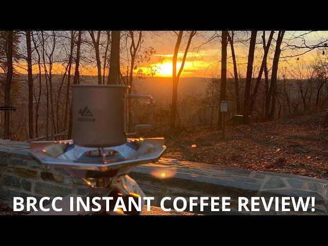 BRCC instant coffee review. My favorite instant coffee for camping yet!?