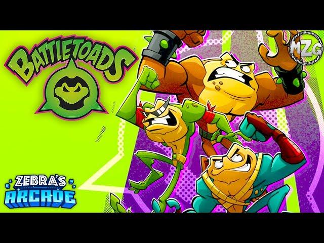 Battletoads Gameplay - Zebra's Arcade!