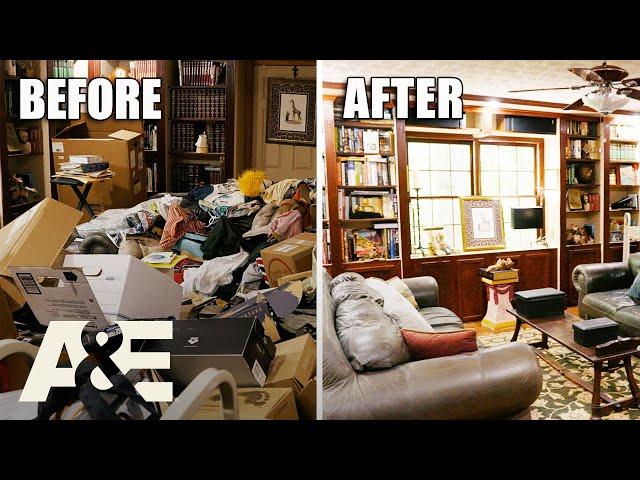 Hoarders: Beautiful Home Hidden Under 6 TONS Of Trash (S12) | A&E