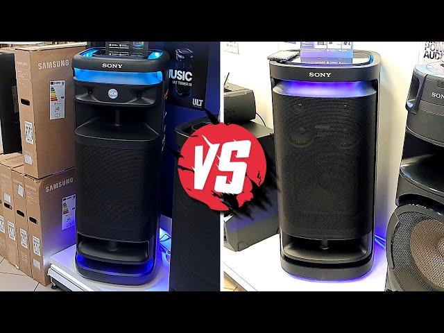 SONY ULT TOWER 10 vs SONY XV900 : RIDICULOUSLY DEEP BASS SOUND TEST