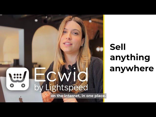 Ecwid by Lightspeed Explainer Video