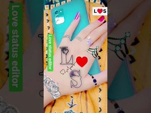 L S#status#lovel name letter,#YouTube short#viral video #editor Rajkumar kalyanpura