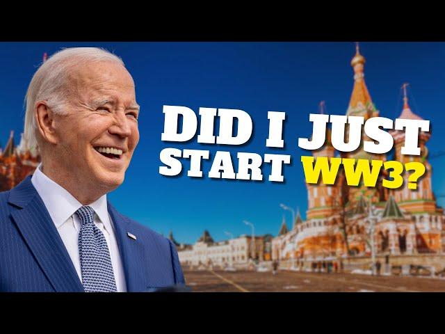 Did BIDEN Just Spark WORLD WAR 3?