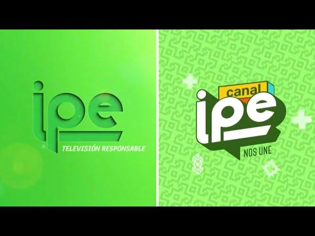 Canal IPe (Perú) - Nuevo logo, gráfica (rebranding, 19/08/2024)