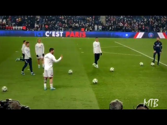 Lionel Messi Shows Mbappe How It is Done 