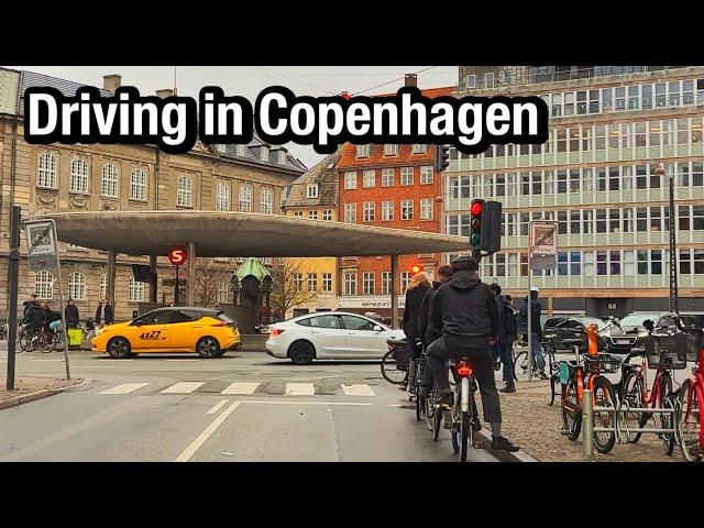 Driving Through Denmark’s Capital: Copenhagen's Bustling Nørreport & City Center