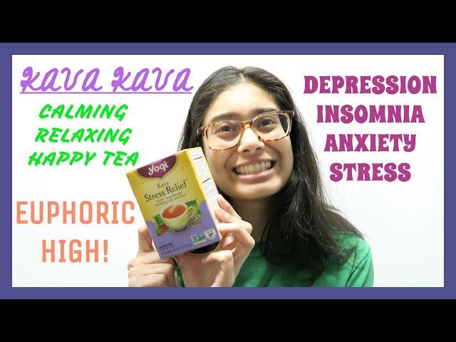 EUPHORIC EFFECT WITH KAVA KAVA TEA! (STRESS, DEPRESSION, ANXIETY, INSOMNIA & MORE) | Karina Melissa