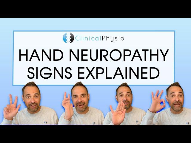 Nerve Injury Signs | Expert Explains Wartenburgs, Froments, Ulnar Claw, Hand of Benediction, OK Sign