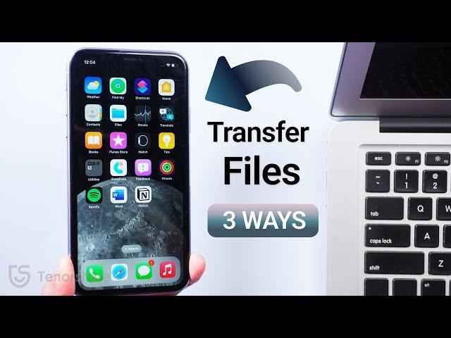 How to Transfer Files From PC to iPhone 3 Ways [Photos, Videos & Music]