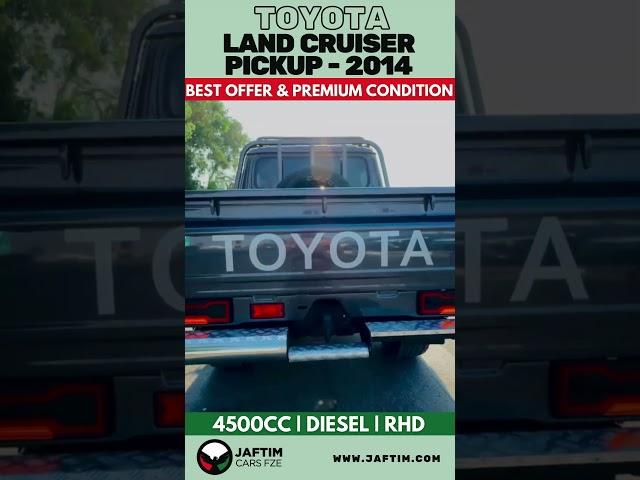 Land Cruiser Pickup 2014 Model - Double Cabin 4.5L Diesel Engine | Interior and Exterior Review