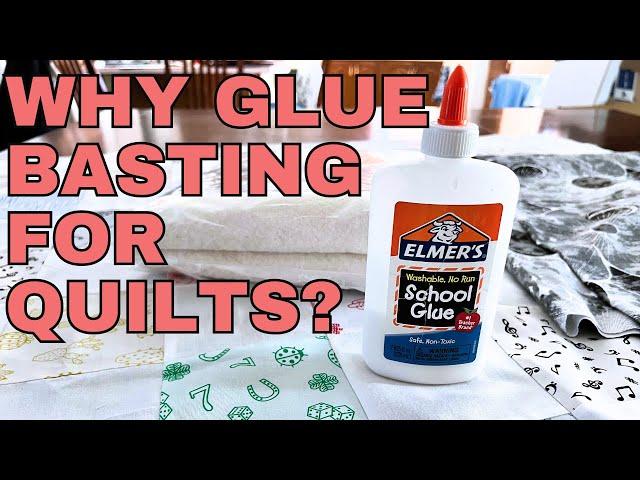 Bonus Video! Let's Talk About Glue Basting PLUS a Demo Using Flannel!