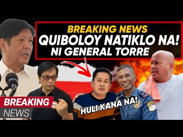 HETO NA MARCOS QUIBOLOY NATIKLO NA NI GENERAL TORRE MGA PULIS ALERTO NA!