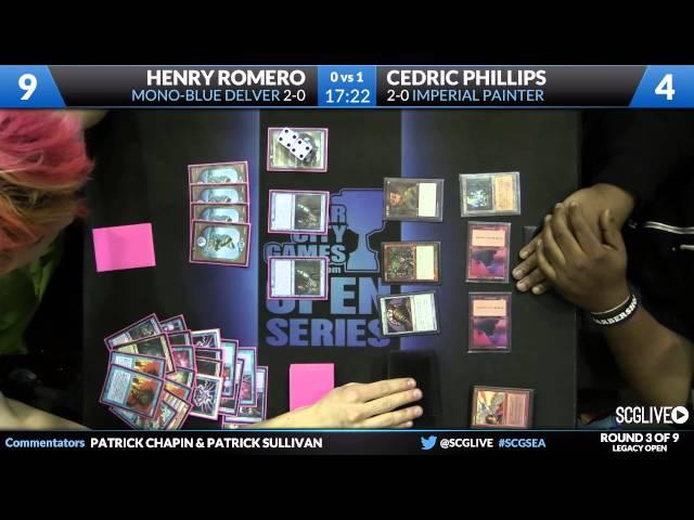 SCGSEA - Legacy - Round 3 - Cedric Phillips vs Henry Romero