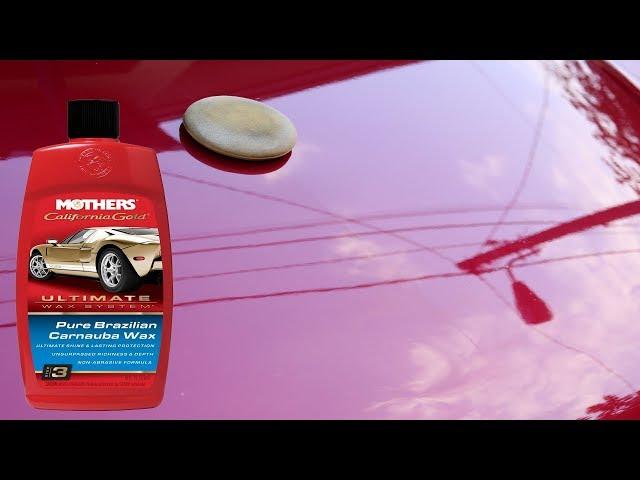 Car Paint Restoration Step #3 Mothers Pure Brazillian Carnauba Wax