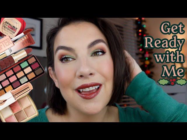 A VERY MERRY Get Ready with Me! Holiday Makeup 