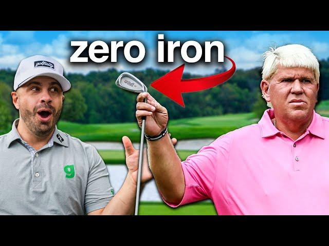 We Tried to Hit John Daly's Famous ZERO Iron!