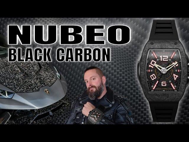 Nubeo Watch Wrist Watch Unboxing And Review: The Sleek Nubeo Forged Carbon Fiber Watch