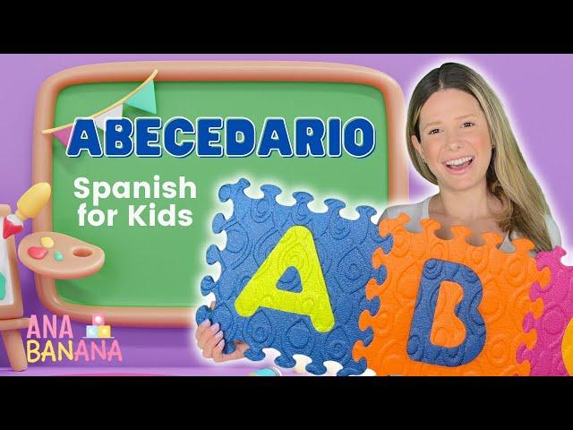 ABC en español para bebés con Ana Banana - Sonido de las letras para niños en Español #abc