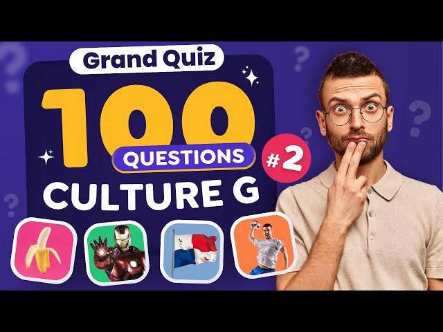 QUIZ: 100 General Knowledge Questions #2 - Test your level