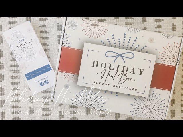 Holiday Haul Box | 2022 Fourth of July Subscription Box Unboxing