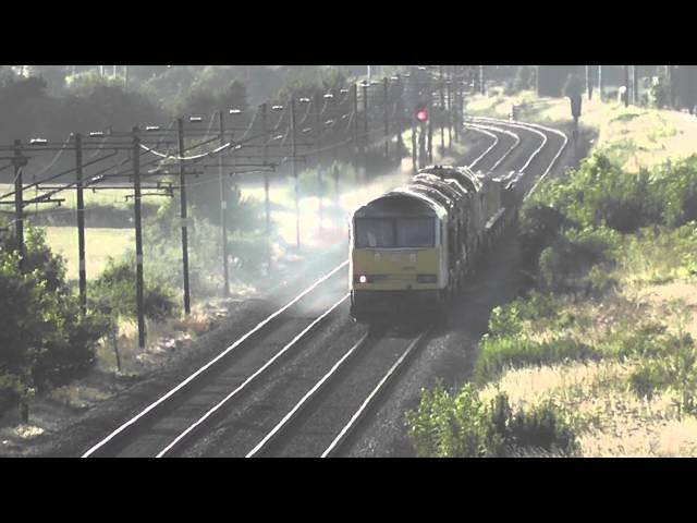 Class 60 number  60099 on toton to Whitemoor