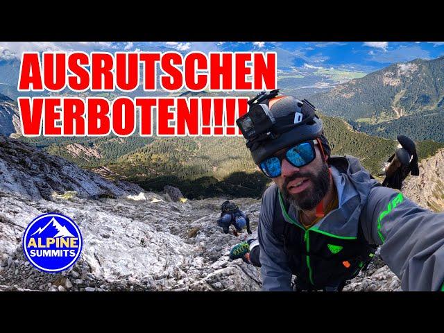 Bergtour Wörner | Karwendel - AUSRUTSCHEN VERBOTEN!!!