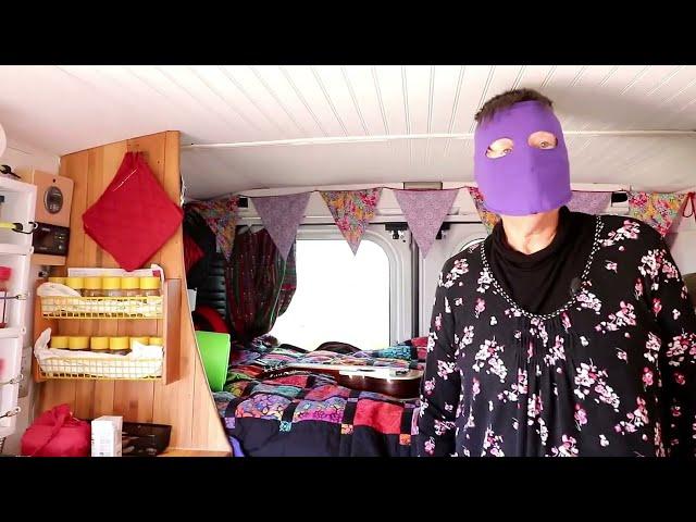 Mystery Van Dweller's Clever Dodge ProMaster Van Setup!