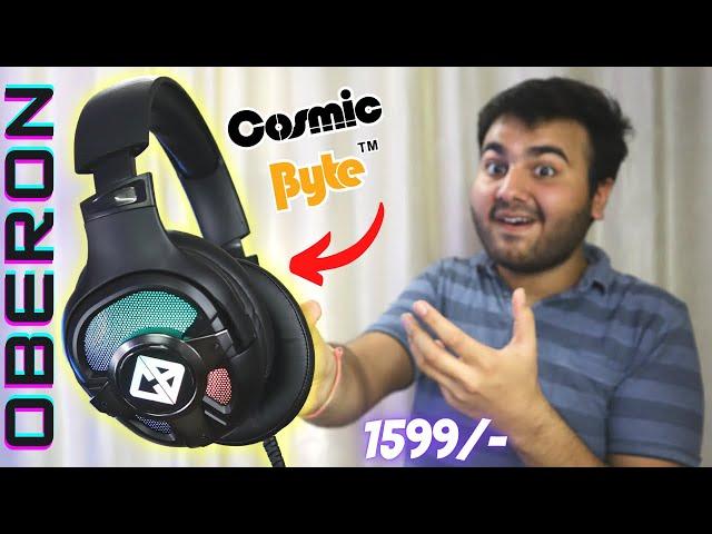 This Headphone will BLOW YOUR MIND  - Cosmic Byte OBERON 7.1 RGB Gaming Headset