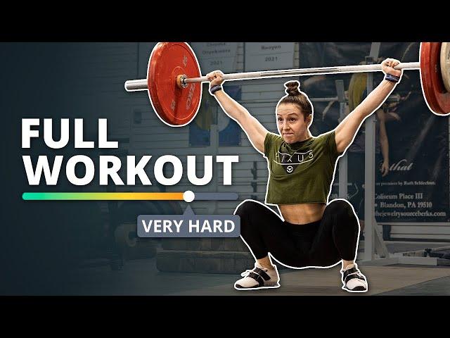 The PERFECT Workout For Olympic Weightlifting