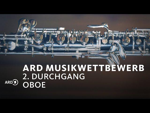 LIVE: 2. Durchgang Oboe 1. Tag | ARD-Musikwettbewerb