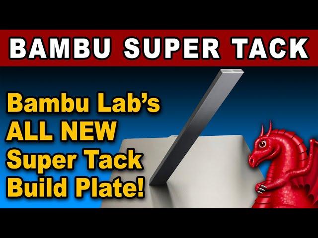 FIRST LOOK: Bambu Cool Plate SuperTack