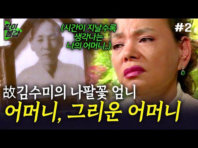 [2부] 18살에 잃은 어머니 생각에.. 엄마를 향한 사무친 그리움에 울부짖는 故김수미의 그리움과 슬픔.. | 김수미의 나팔꽃 엄니|| KBS 2003.06.30