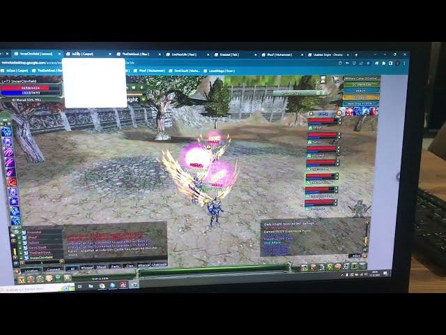 Knight Online 8 PC Farm Zero (Dark Knight Raptor Farmı)