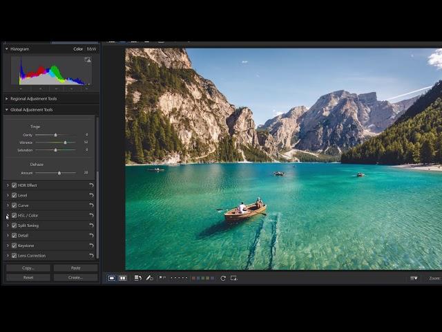 CyberLink PhotoDirector | How to enhance color with Global Adjustment Tools