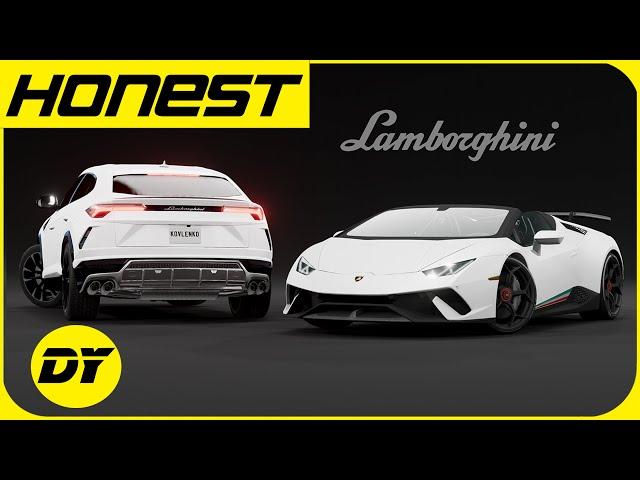 HONEST Lamborghini Commercial