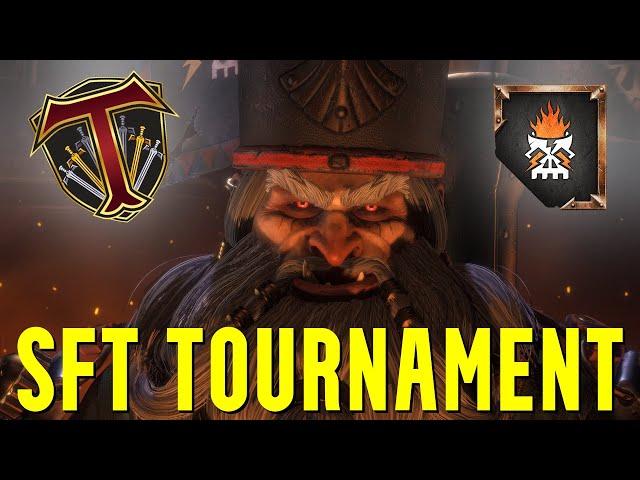 Single Faction Tournament | Evil Chaos Dwarf Cackling - Total War Warhammer Competitive