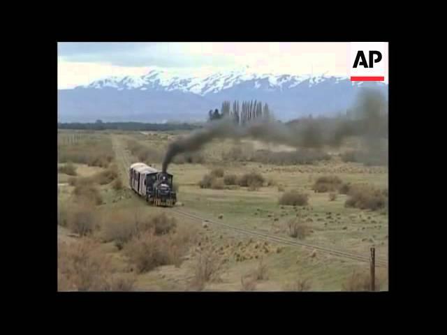 Old Patagonian Express rides through dramatic scenery again