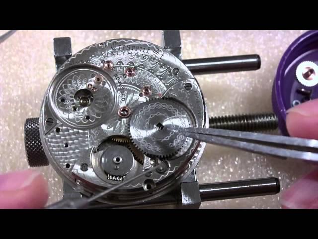 How I put together a pocket watch, Waltham Crescent St.