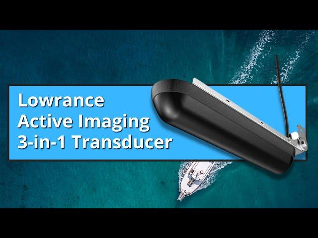 Lowrance Active Imaging 3 in 1 Transducer