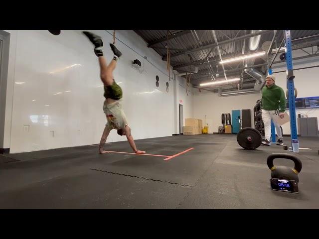 CrossFit Quarterfinals Test #1 | Tyler Rossmann