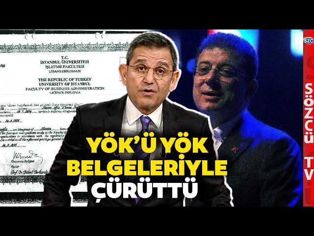 İmamoğlu'nun Diploma İle Derdi Bitmiyor! İmamoğlu Bu Seferde YÖK İle Karşı Karşıya Geldi!