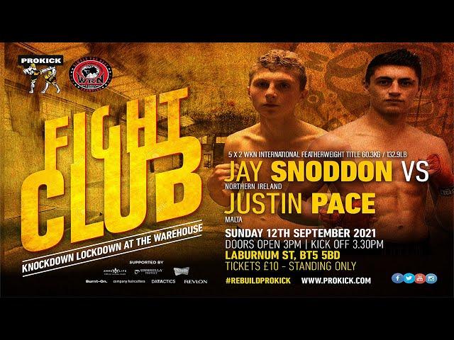 Jay Snoddon: A day to remember at FighClub Belfast