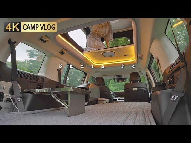 I converted an SUV into a second floor and made a camper van