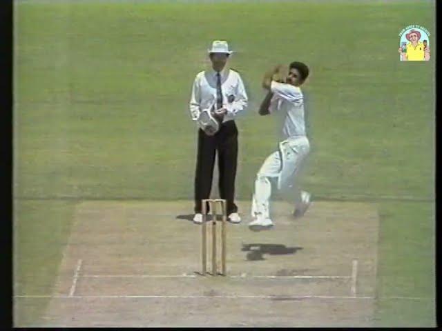 The great Indian streetfighter. Here Manoj Prabhakar claims 5 wickets vs Aust 5th Test WACA Jan 92