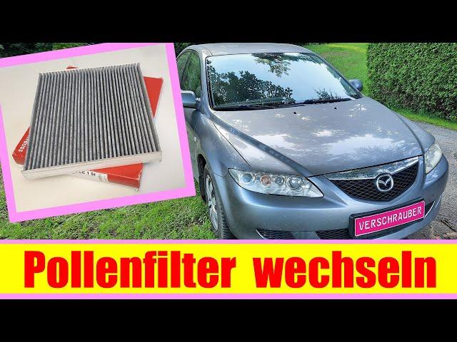 Mazda 6 Innenraumluftfilter wechseln - Cabin Air Filter change - Pollenfilter austauschen