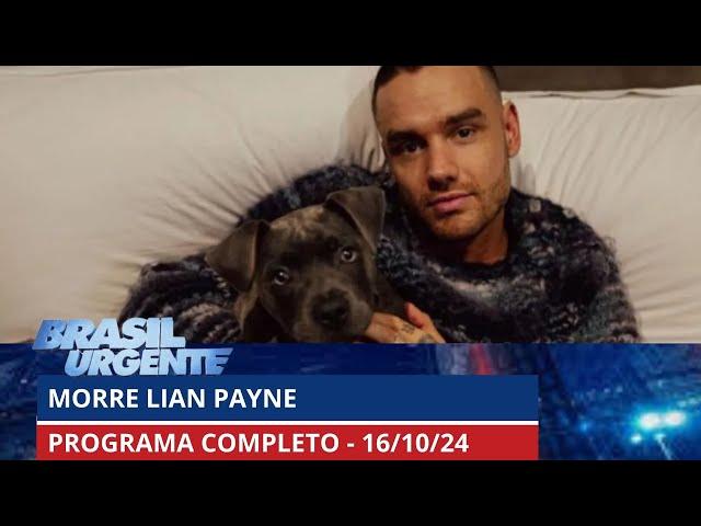 Morre Liam Payne, ex-membro do One Direction | PROGRAMA COMPLETO | Brasil Urgente - 16/10/2024